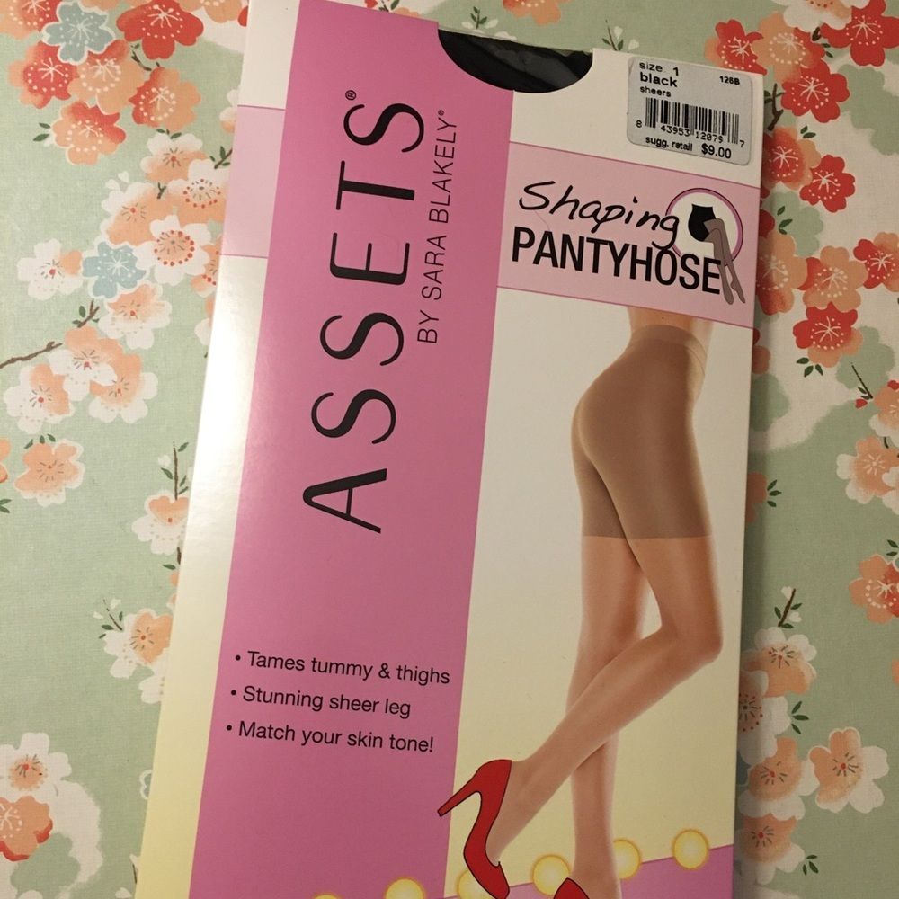 Spanx Assets by Sara Blakely size 1 black pantyhose
New - never used